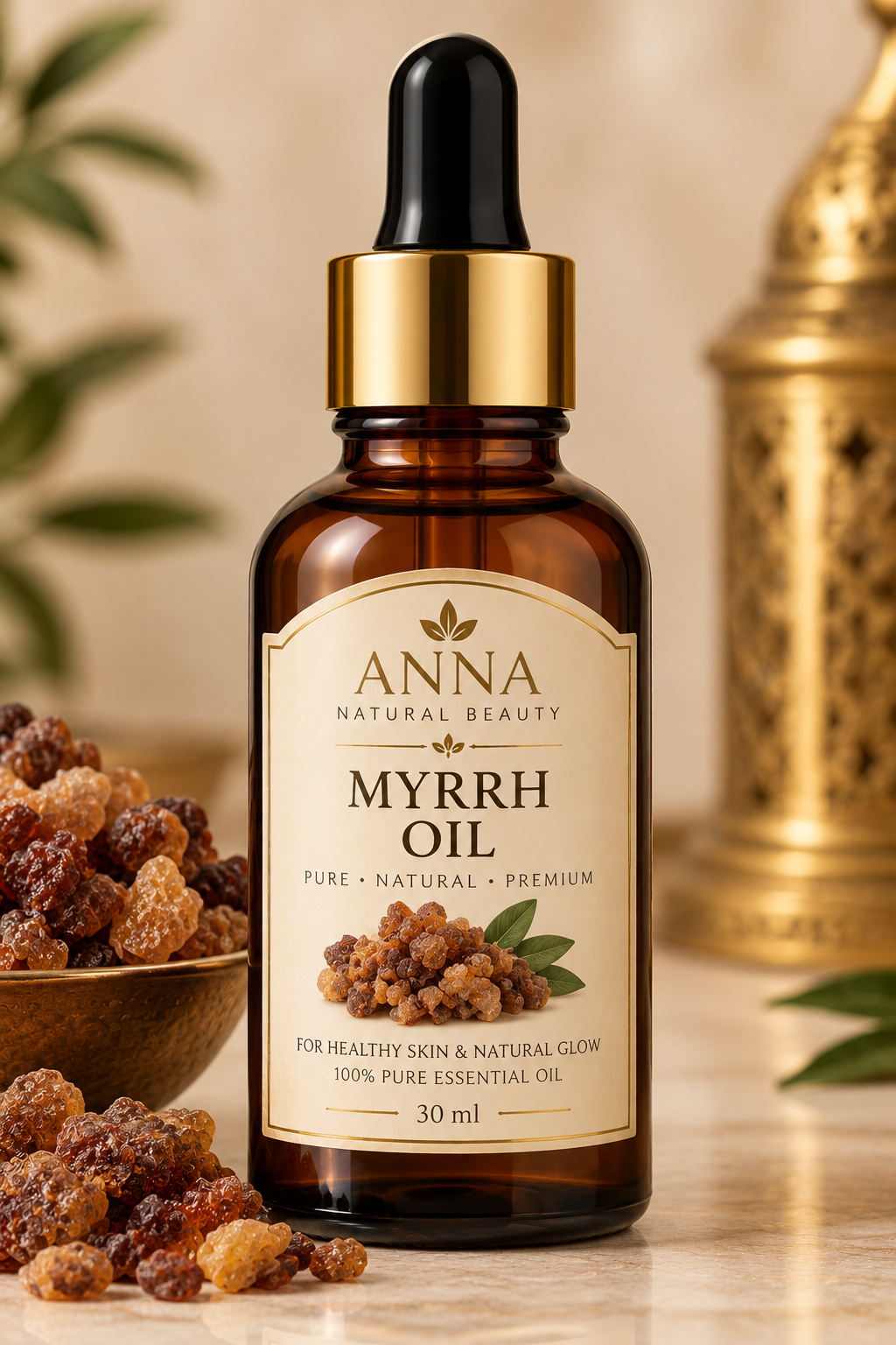 Anna Myrrh Facial Oil bottle