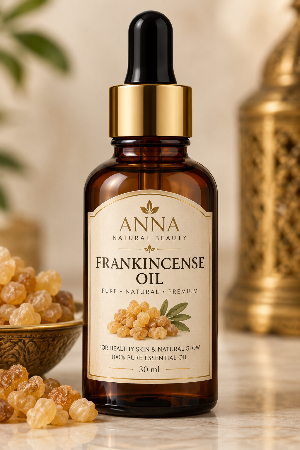 Anna Frankincense Facial Oil bottle
